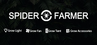 Spider Farmer 6 Inch Inline Fan Carbon Filter Ducting Kit 12 spider farmer