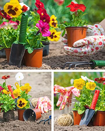 TDHDIKE 4" Plant Pots Small Plastic Plants Nursery Pot/Pots (100pcs) 13 plant flower pots