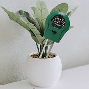 CANNABMALL PH Meter, TDS PPM Meter and 3 in 1 Soil Moisture Meter Combo 15 3-1 Soil Meter soil Tester 3 in 1 Soil Moisture Meter