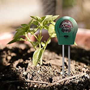 CANNABMALL PH Meter, TDS PPM Meter and 3 in 1 Soil Moisture Meter Combo 33 soil tester Test Sunshine Level