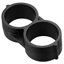 JAYEE 24P Drip Irrigation Fittings Kit for 1/2" Tubing (.600 ID), 17mm Parts- 6 Tees, 6 Couplings, 6 Elbows,6 End Cap Plugs- Barded Connectors for Rain Bird Pipe and Sprinkler Systems (24 Pieces Set) 17 r
