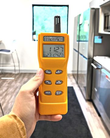 CO2Meter RAD-0501 Day Night CO2 Monitor and Controller for Greenhouses, Grey 17 Psense
