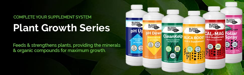 Bloom City Professional pH Down Liquid Fertilizer, Quart (32 oz) 26 Plant Growth Series Highlight
