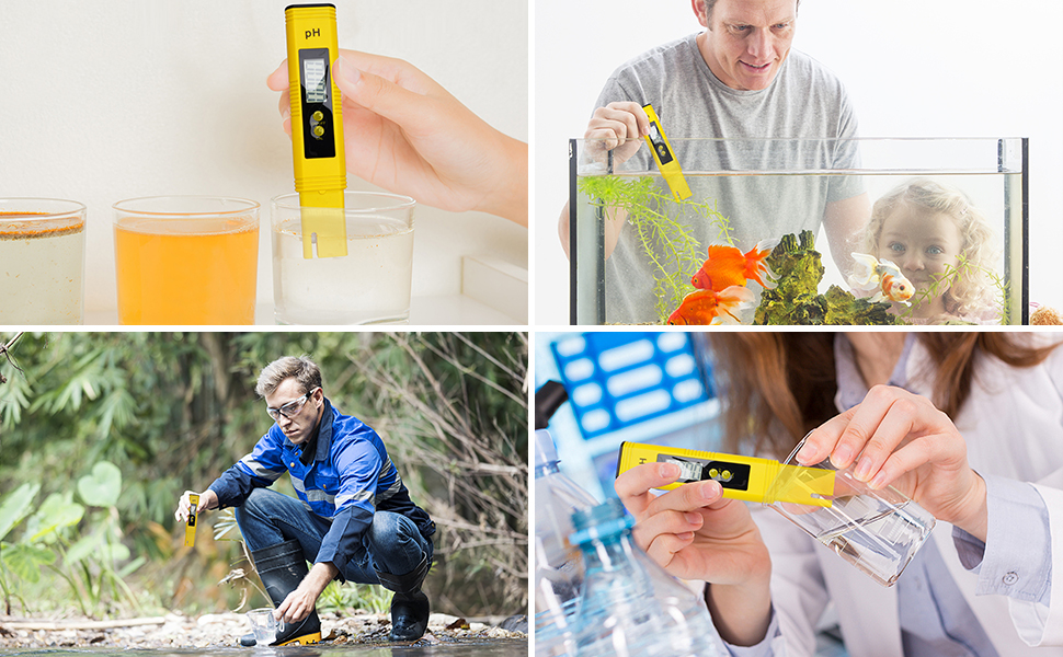 PH and TDS Meter Combo, Tuecota Digital ph Water Tester, 3-in-1 TDS Temperature & EC Meter, Digital Water Tester, Ultrahigh Accuracy Water Quality Tester for Drinking Water, Hydroponics, Aquarium etc 13 pH and TDS Meter