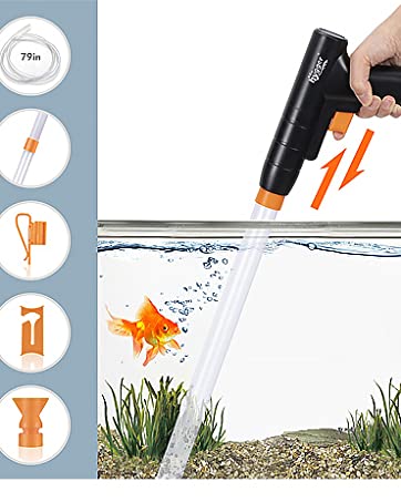 hygger Aquarium Air Stone, Bubble Stone Fish Tank Oxygen Stone Ultra Silent Deep Dissolving Oxygen Diffuser Kit for Aquarium Fish Tank and Hydroponic (Black, 4 Inch) 16 hygger