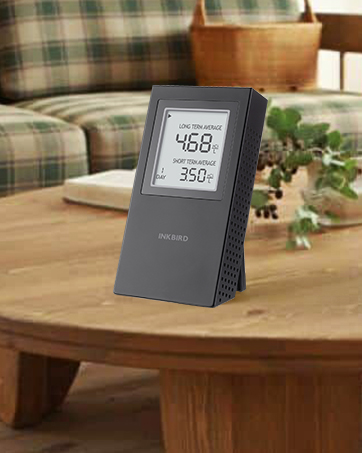 INKBIRD WiFi Indoor Air Quality Monitor, CO2 Detector, Accurate NDIR Sensor, Temperature and Relative Humidity, Indoor CO2 Meter with Data Logger, for Cars, Wine Cellars, Grow Tents, Homes (INK-CO2W). 12 INKBIRD Portable Radon Detector, Home Radon Meter