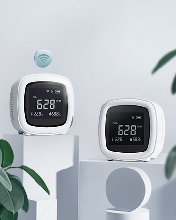 INKBIRD WiFi Indoor Air Quality Monitor, CO2 Detector, Accurate NDIR Sensor, Temperature and Relative Humidity, Indoor CO2 Meter with Data Logger, for Cars, Wine Cellars, Grow Tents, Homes (INK-CO2W). 20 1