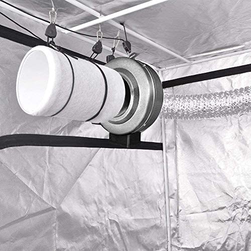iPower 10 Inch Air Carbon Filter with Australia Virgin C for Inline Duct Fan, Grow Tent, Odor Scrubber Control, Hydroponics, Prefilter Included, 10", Reversible Flange 8 iPower 10 Inch Air Carbon Filter with Australia Virgin C for Inline Duct Fan, Grow Tent, Odor Scrubber Control, Hydroponics, Prefilter Included, 10", Reversible Flange - Image 8