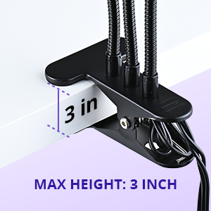Grow Light for Indoor Plants - Adjustable Gooseneck Growing Light Strip W/9 Dimmable Red Blue Spectrum 3 Modes Auto ON/Off 3/9/12H Timer for Flower Greenhouse Veg Hydroponic Succulent Potted Growth 23 Grow Light for Indoor Plants