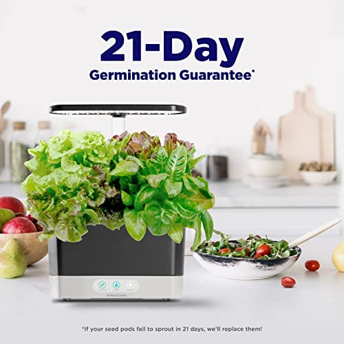 AeroGarden Harvest with Gourmet Herb Seed Pod Kit - Hydroponic Indoor Garden, White 3 AeroGarden Harvest with Gourmet Herb Seed Pod Kit - Hydroponic Indoor Garden, White - Image 3