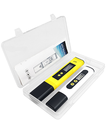 2 Pack pH Meter and TDS Meter, 0.05 pH High Accuracy Tester Pen, ± 2% Readout Accuracy Digital Water Quality Filter Pen, 0-9990ppm, Ideal Water Purity Test for Drinking Water, Aquariums, Hydroponics 13 pH TDS meter