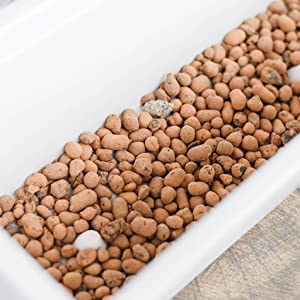 Professional Clay Pebbles | Expanded for Seedlings, Root Cuttings, Hydroponics, Plants | Lightweight Soil Additive | Large 2.2 Quarts | Made in USA 15 terrarium