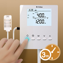 CO2 Controller, Briidea Day and Night Programmable CO2 Controller and Monitor for Greenhouses, Remote CO2 Sensor 17 2