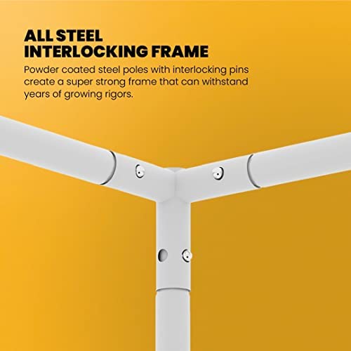 Gorilla Clone Tent | Complete Reflective Hydroponic Grow Tent for Seedlings and Cloning Plants, with Windows, Double-Cinching Ducts, and Micro-Mesh Pre-Filters (24" x 24" x 32") 3 Gorilla Clone Tent | Complete Reflective Hydroponic Grow Tent for Seedlings and Cloning Plants, with Windows, Double-Cinching Ducts, and Micro-Mesh Pre-Filters (24" x 24" x 32") - Image 3