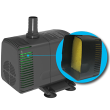 Knifel Submersible Pump 880GPH Ultra Quiet with Dry Burning Protection 10.2ft High Lift for Fountains, Hydroponics, Ponds, Aquariums & More……………… 18
