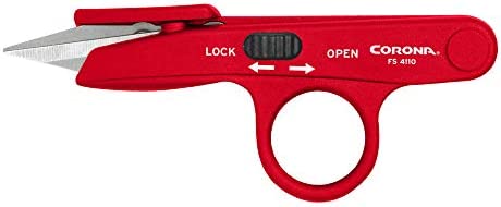Corona FS 4110 Hydroponic Finger Micro Snips , Red 1 hydroponic gardening tools