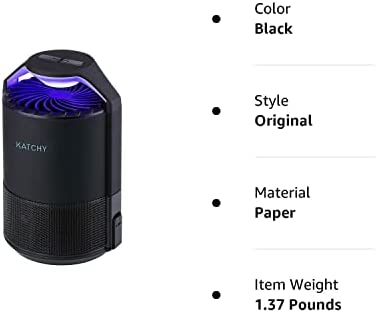 Katchy Indoor Insect Trap - Catcher & Killer for Mosquitos, Gnats, Moths, Fruit Flies - Non-Zapper Traps for Inside Your Home 8 Katchy Indoor Insect Trap - Catcher & Killer for Mosquitos, Gnats, Moths, Fruit Flies - Non-Zapper Traps for Inside Your Home - Image 8