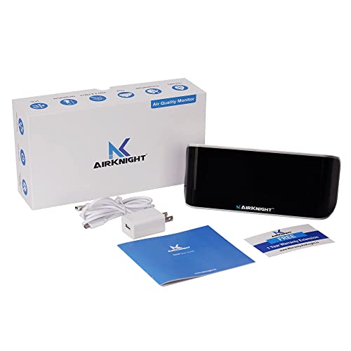 AirKnight 9-in-1 Indoor Air Quality Monitor Indoor Portable CO2 Monitor | VOC Sensor | Formaldehyde Detector AQI PM2.5 + 4 More Home Monitoring | Air Quality Tester - Confined Space Clean Air Monitor 5 AirKnight 9-in-1 Indoor Air Quality Monitor Indoor Portable CO2 Monitor | VOC Sensor | Formaldehyde Detector AQI PM2.5 + 4 More Home Monitoring | Air Quality Tester - Confined Space Clean Air Monitor - Image 5