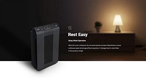 Winix 5500-2 Air Purifier with True HEPA, PlasmaWave and Odor Reducing Washable AOC Carbon Filter Medium , Charcoal Gray 5 Winix 5500-2 Air Purifier with True HEPA, PlasmaWave and Odor Reducing Washable AOC Carbon Filter Medium , Charcoal Gray - Image 5