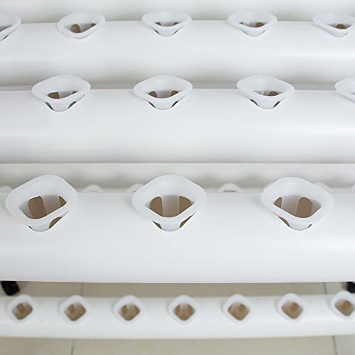 Hydroponic Grow Kit, Hydroponics Pipe Growing System 3 Layer 108 Plant Sites 12 PVC Pipes Vegetable Growing Tools for Leafy Vegetables 5 Hydroponic Grow Kit, Hydroponics Pipe Growing System 3 Layer 108 Plant Sites 12 PVC Pipes Vegetable Growing Tools for Leafy Vegetables - Image 5