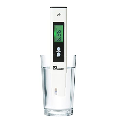 pH Meter,Accurate and calibrated pH Tester for Hydroponic System,Pools, Koi Ponds, Drinking Water, Wine/Beer Brewing, Hot Tub, Spa, Aquarium 1 hydroponic ph tester