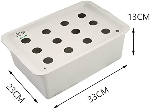 NATGAI Hydroponic System Growing Kit with Air Pump 12 Holes Soilless Cultivation Grow Box Garden Cabinet Box for Herbs, Lettuce, Vegetables 2 NATGAI Hydroponic System Growing Kit with Air Pump 12 Holes Soilless Cultivation Grow Box Garden Cabinet Box for Herbs, Lettuce, Vegetables - Image 2