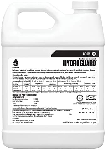 Botanicare Hydroguard Bacillus Root Inoculant, Quart 3 Botanicare Hydroguard Bacillus Root Inoculant, Quart - Image 3