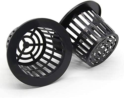 Coolrunner 25 Pack 4 inch Garden Net Cups Pots, Plastic Plant Nursery Pots, Slotted Mesh Wide Lip Round Heavy Duty Net Pot Bucket Basket for Hydroponics(Black) 5 Coolrunner 25 Pack 4 inch Garden Net Cups Pots, Plastic Plant Nursery Pots, Slotted Mesh Wide Lip Round Heavy Duty Net Pot Bucket Basket for Hydroponics(Black) - Image 5