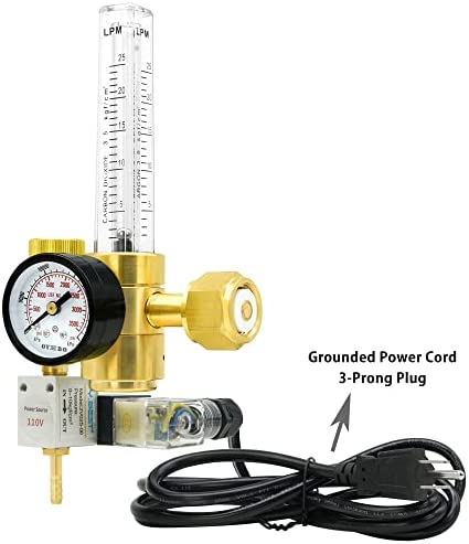 OYHBO CO2 Regulator with Solenoid Valve Emitter System Hydroponics Flowmeter for Indoor Gardening, Grow Room Aquarium 3 OYHBO CO2 Regulator with Solenoid Valve Emitter System Hydroponics Flowmeter for Indoor Gardening, Grow Room Aquarium - Image 3