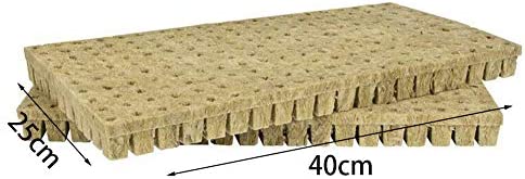 Hydroponics Cutting Cubes Tray, 50pcs Cultivation Compress Base Grow Sheet Block Rockwool Cubes Soilless 3 Hydroponics Cutting Cubes Tray, 50pcs Cultivation Compress Base Grow Sheet Block Rockwool Cubes Soilless - Image 3