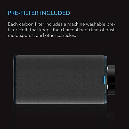 AC Infinity Air Carbon Filter 6" with Premium Australian Virgin Charcoal 5 AC Infinity Air Carbon Filter 6" with Premium Australian Virgin Charcoal - Image 5