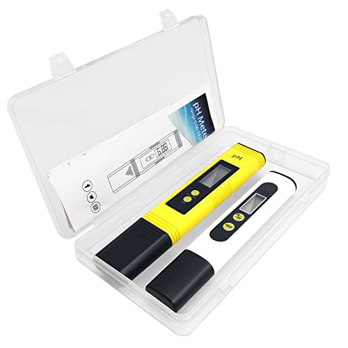 2 Pack pH Meter and TDS Meter, 0.05 pH High Accuracy Tester Pen, ± 2% Readout Accuracy Digital Water Quality Filter Pen, 0-9990ppm, Ideal Water Purity Test for Drinking Water, Aquariums, Hydroponics 7 2 Pack pH Meter and TDS Meter, 0.05 pH High Accuracy Tester Pen, ± 2% Readout Accuracy Digital Water Quality Filter Pen, 0-9990ppm, Ideal Water Purity Test for Drinking Water, Aquariums, Hydroponics - Image 7