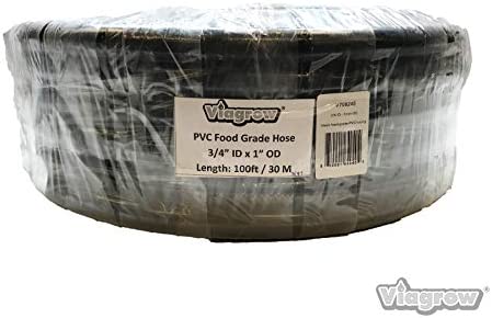 Viagrow V708245 Vinyl Multipurpose Irrigation Tubing(100ft, 3/4 inch ID-1 inch OD), Black 8 Viagrow V708245 Vinyl Multipurpose Irrigation Tubing(100ft, 3/4 inch ID-1 inch OD), Black - Image 8