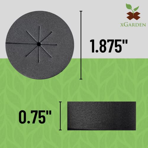 xGarden Neoprene Clone Collars - 120 Pack Cloning Collars, 2" Inch, Black - DIY Foam Cloner Inserts for Net Pots, Hydroponics, Aeroponics 4 xGarden Neoprene Clone Collars - 120 Pack Cloning Collars, 2" Inch, Black - DIY Foam Cloner Inserts for Net Pots, Hydroponics, Aeroponics - Image 4