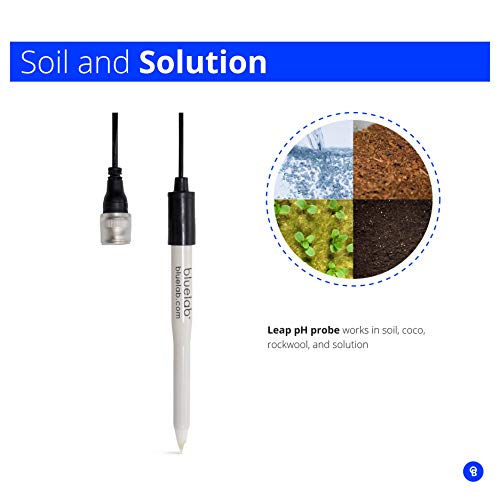 Bluelab METCOMPLUS Combo Meter PLUS for pH, Temperature, and Conductivity in Water and Soil with Easy Calibration, Digital Nutrient (TDS) Testing Kit for Hydroponic System and Indoor Plant Grow 3 Bluelab METCOMPLUS Combo Meter PLUS for pH, Temperature, and Conductivity in Water and Soil with Easy Calibration, Digital Nutrient (TDS) Testing Kit for Hydroponic System and Indoor Plant Grow - Image 3