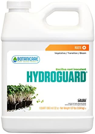 Botanicare Hydroguard Bacillus Root Inoculant, Quart 1 hydroponic additives