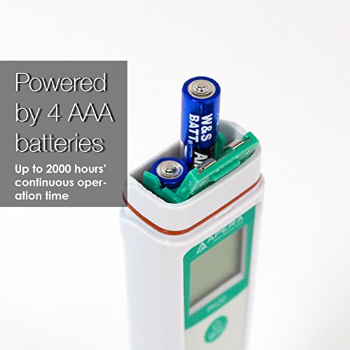 APERA INSTRUMENTS AI209-T Value Series PH20 pH Tester Combo Kit, including the Maintenance Set, and a CalPod Solution Holder for Easy Calibration 5 APERA INSTRUMENTS AI209-T Value Series PH20 pH Tester Combo Kit, including the Maintenance Set, and a CalPod Solution Holder for Easy Calibration - Image 5
