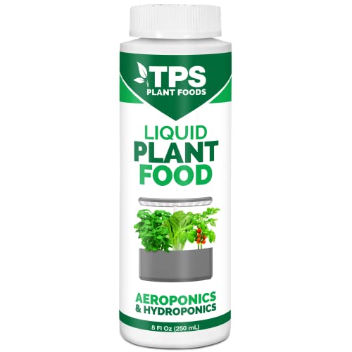 Liquid Plant Food for use in AeroGarden, IDOO and Hydroponic Growing Systems, Liquid Fertilizer 8 oz (250mL) 1 hydroponic nutrients