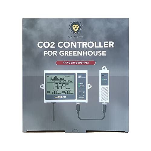 Lyonsyst CC201 CO2 Monitor and Controller with 15ft Remote Sensor for Indoor Garden and hydroponics Grow System,Digital co2 Controller for Grow Room 7 Lyonsyst CC201 CO2 Monitor and Controller with 15ft Remote Sensor for Indoor Garden and hydroponics Grow System,Digital co2 Controller for Grow Room - Image 7