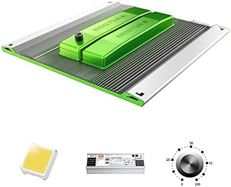 BESTVA Dimmable Pro4000W LED Grow Light Built in High Yield Diodes and MeanWell Driver Full Spectrum Grow Lamp for 4x4ft Coverage Greenhouse Hydroponic Indoor Plants Veg and Flower 1 hydroponic grow lights