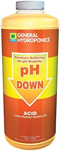 General Hydroponics PH Down Qt. - ACID 1 hydroponic ph down