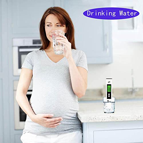 pH Meter,Accurate and calibrated pH Tester for Hydroponic System,Pools, Koi Ponds, Drinking Water, Wine/Beer Brewing, Hot Tub, Spa, Aquarium 3 pH Meter,Accurate and calibrated pH Tester for Hydroponic System,Pools, Koi Ponds, Drinking Water, Wine/Beer Brewing, Hot Tub, Spa, Aquarium - Image 3
