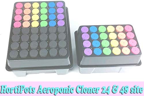 HORTIPOTS Aeroponic Cloner Machine 24 Site for Cuttings Rooting Using 2 inch Neoprene Inserts or 2 inch Clone Collars 8 HORTIPOTS Aeroponic Cloner Machine 24 Site for Cuttings Rooting Using 2 inch Neoprene Inserts or 2 inch Clone Collars - Image 8