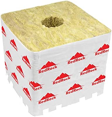 4 Inch Redrock Rockwool PRO Grow Block for Hydroponics | 6 Pack + Twin Canaries Chart 3 4 Inch Redrock Rockwool PRO Grow Block for Hydroponics | 6 Pack + Twin Canaries Chart - Image 3