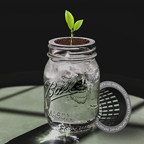AC Infinity Net Cups 3-Inch, Heavy Duty Garden Slotted Net Pots with Wide Lip Rims, 25-Pack Black Bucket Basket for Indoor Outdoor Growing, Orchids, Aquaponics, Hydroponics 7 AC Infinity Net Cups 3-Inch, Heavy Duty Garden Slotted Net Pots with Wide Lip Rims, 25-Pack Black Bucket Basket for Indoor Outdoor Growing, Orchids, Aquaponics, Hydroponics - Image 7