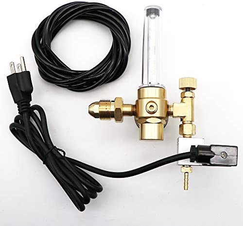 KIPA CO2 Regulator with Solenoid Valve and Flow-Meter Emitter. Accurate Gauge 110V, C02 Emitter for Indoor Gardening, Aquariums and Hydroponics 3 KIPA CO2 Regulator with Solenoid Valve and Flow-Meter Emitter. Accurate Gauge 110V, C02 Emitter for Indoor Gardening, Aquariums and Hydroponics - Image 3