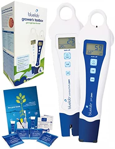 Bluelab PENGTB Grower's Toolbox with pH Pen, Conductivity Tester and Probe Care Kit, Easy Calibration, Digital Meters for Hydroponic System and Indoor Plant Grow 7 Bluelab PENGTB Grower's Toolbox with pH Pen, Conductivity Tester and Probe Care Kit, Easy Calibration, Digital Meters for Hydroponic System and Indoor Plant Grow - Image 7