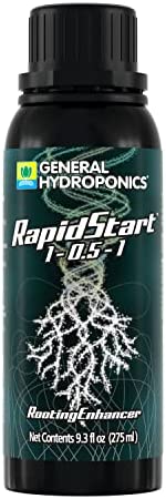 General Hydroponics RapidStart, Plant Food, 1-0.5-1, 275 mL. 1 hydroponic ph up