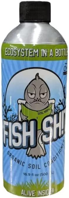 Fish Head Farms Organic Soil Conditioner for Yield and Flavor Enhancement. Useful in both Garden and Hydroponics Applications. 500 mL 1 hydroponic ph up