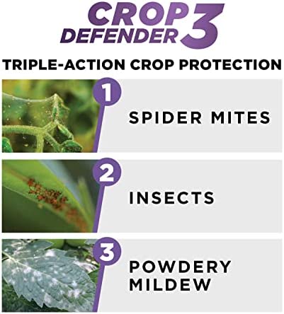 Grower's Ally Crop Defender 3 | Natural, Safe & Organic Insecticide & Fungicide Control for Plants - Powdery Mildew, Spider Mites & Russet Mite Killer – 1 qt Concentrate Makes 100 Gallons 2 Grower's Ally Crop Defender 3 | Natural, Safe & Organic Insecticide & Fungicide Control for Plants - Powdery Mildew, Spider Mites & Russet Mite Killer – 1 qt Concentrate Makes 100 Gallons - Image 2